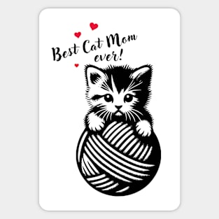 Cat Mom Sticker